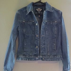 Harley Davidson Jean Jacket Sz. XS
